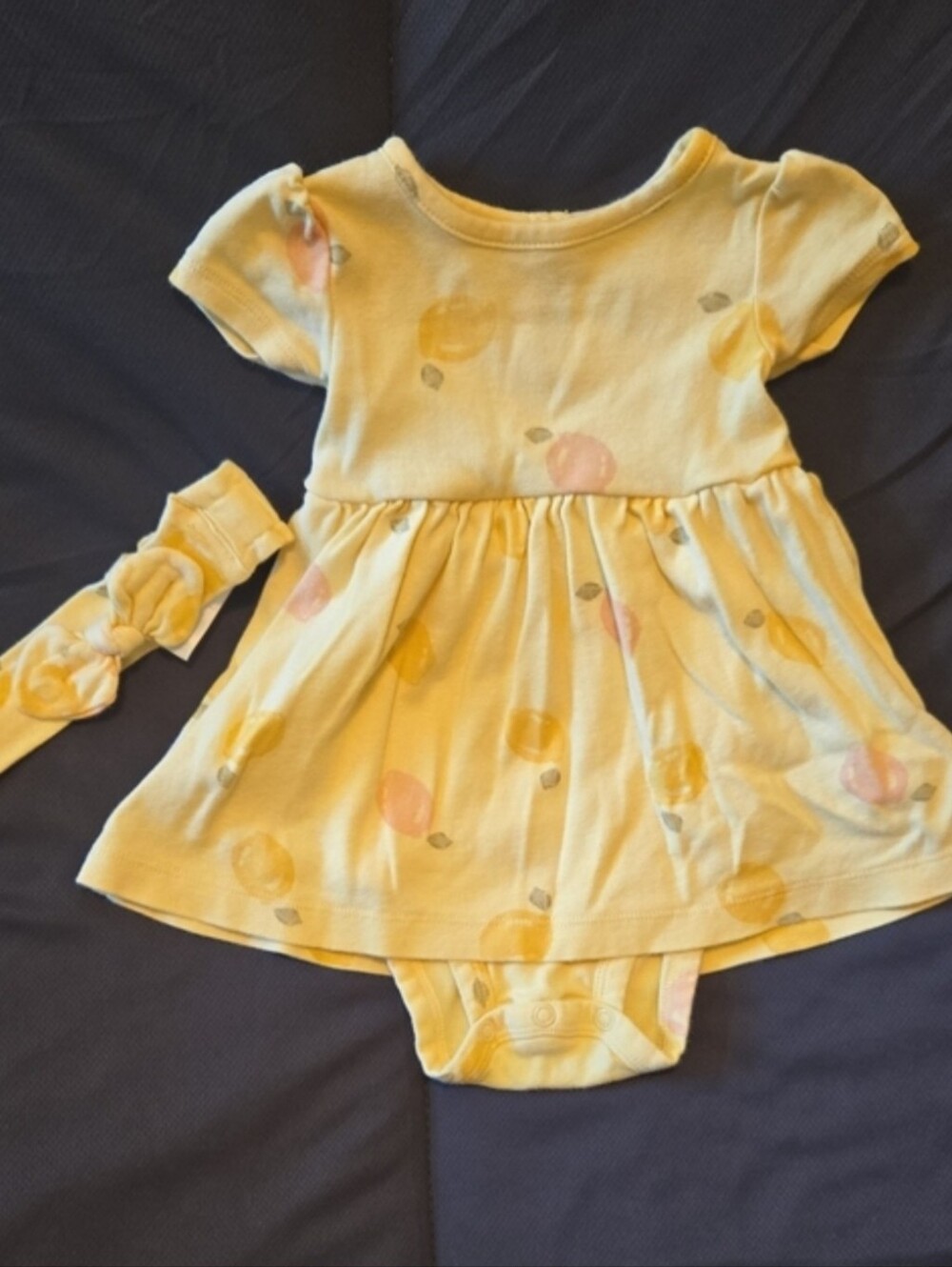 Carter’s Dress Bodysuit & Headband Set – Size 3-6 Months - Picture 4 of 4